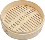 Perla Rose 10 inch 1 Tier Bamboo Steamer